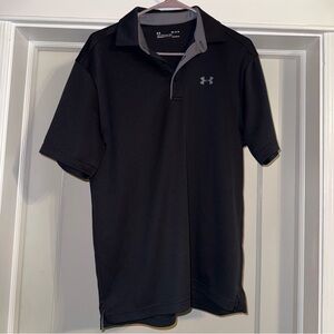 Under Armour Men's Polo Shirt in Black